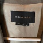 BCBGMAXAZRIA  Women's Taupe Wool Blend Single Button Blazer Jacket‎ Size L Office Photo 1