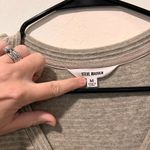 Steve Madden Ribbed Tan V-Neck Dress Photo 1