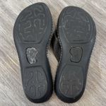 Baltic Born Born Women Leather Sandals Size 8 Thong Slip On Black Flip Flops Boho Minimalist Photo 7