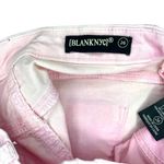 BLANK NYC  Pink Stretch Denim Barbiecore Shorts, Size‎ 26, Cotton & Spandex Photo 4