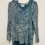 BKE The buckle sweatshirt! , lounge teal, light weight hoodie sweater size large! Photo 0