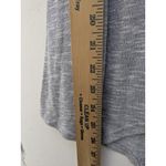 Juicy Couture  Top Shirt Sharkbite Tee Keyhole Short Sleeve Gray Size Medium Photo 2