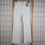 Madewell NEW Kick Out Crop Jeans in pure white, 24 Photo 3