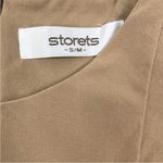 Storets Double Ruffle Mini Dress-Tunic S/M Tan Coquette Boho Chick Fairy Party Photo 8