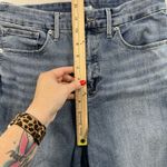 Good American Jeans 12 / 31 Good Waist Crop Chew Hem Jean High Rise Stretch Photo 13