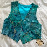 NWT: artistic silk vest Size M Photo 0