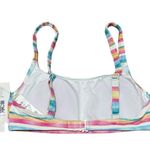 Roxy Island in the Sun Bralette Bikini Swim Suit Top Adjustable Padding NWT XS Photo 5