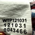 J.Jill Chambray Linen Button Down Striped Floral Short Sleeve Blue Multicolor S Photo 4