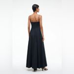 STAUD  Wylie Maxi Dress in Black 6 Photo 5