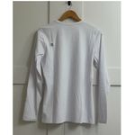 FIGS  Ribbed Longsleeve Underscrub in White, Size Large Photo 13