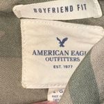 American Eagle  aeo Camouflage camo green Button Up Shirt button down top Photo 2