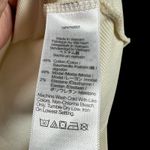 Madewell Women's Size S Ruched Polo Cardigan Antique Cream Y2K Minimalist Photo 11