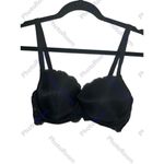 Victoria's Secret ✨VS Dream Angels Lightly-lined Smooth Demi Black Sz 34DD Bra✨ Photo 4