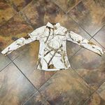 Realtree  APC 1/4 Zip Forest Camouflage Long Sleeve Performance Top Small Photo 2