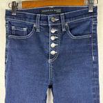 Veronica Beard 24 Debbie 10" Skinny High Rise Button Fly Denim Ankle Crop Jeans Photo 2