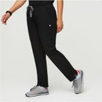 FIGS  Black Yola Cargo Pocket Scrub Pants Small Photo 2