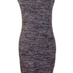 Forever 21 Burgundy heather tank dress size small stretch knit midi length bodycon Photo 0