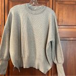 None Women's light tan Crew Neck Sweater oversized size Medium Photo 1