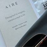 AIRE Spiral Sunglasses NWT Gold Photo 7