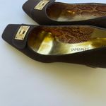 J.Renee Chocolate Heels with Gold Accent Brown Size 11 Photo 6
