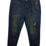 Wildfox Blue Baggy Crop High Rise Jeans 28 NEW Photo 1