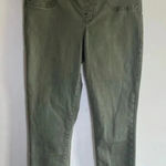 Rock & Republic  Green Jeans Size 8 Green Grommet Slimming Denim RX Fever 0099‎ Photo 0