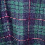Esley  Collection green plaid surplice dress size small Photo 1