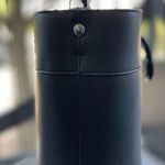 Karl Lagerfeld Black Drawstring Shoulder Bucket Crossbody Bag Photo 2