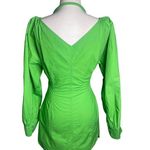 Nanushka Alyssa Mini Dress Green Womens Size XS Photo 6