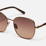 QUAY Uptown Sunglasses in Chocolate/Brown Brown Photo 0