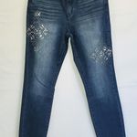 Juicy Couture Vintage Embellished Skinny Jeans Photo 0