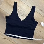 Gap NWT GapFit Navy Longline V Neck Tank Photo 6