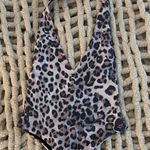 Edikted  Cheetah Bodysuit Photo 0