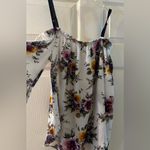 One Clothing  Los Angeles flowered blouse size L Photo 2