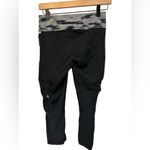 Lululemon Water Bound Crop Pants Womens 4 Run Swim Black Wamo Camo UPF 50+ Photo 1