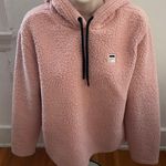 FILA Josephine Pink Sherpa Logo Hoodie Cropped Jacket, size M Photo 7