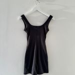 SKIMS Black Cotton Rib Onesie Photo 5