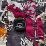 Quilted Reversible Jacket Brown or Floral Lightweight Cotton CJ Banks Size 2X Photo 5