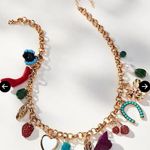 Anthropologie NWOT  LULLA COLLECTION Multi Charm Necklace **read description** Photo 0
