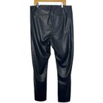 Old Navy  Extra High Waisted Faux Leather Pants Womens 18 Tall Office Rock Grunge Photo 1