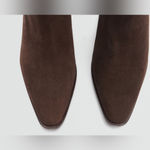 Mango 100% bovine leather. Long design. Square heel.‎ Height: 5cm. Zipper closure. Photo 3