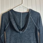 Danskin  Charcoal Hoodie with Pink Heart Emblem Photo 2