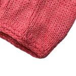 Oneon Pink Hand Knitted Balloon Sleeve Sweater Small‎ New Photo 4