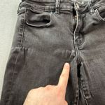 American Eagle  Womens Jeans 8 Reg Jegging Black Skinny Slim Stretch Mid R Denim Photo 7