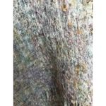 Donegal Design Mohair Wool Blend Scarf Shawl Woven Ireland Multi Color Fringe Blue Photo 6