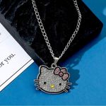 Hello Kitty  ✨ rhinestone bling necklace with box and gift bag Photo 4