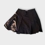 DKNY Black Pleated Flare Mini Skirt – Size 12 (Excellent Condition) Photo 5