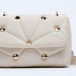 ZARA  Studded Quilted Crossbody Bag Photo 0
