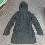 The North Face Camo Lined Laney Trench II Hooded Coat Jacket Olive Army Green M Photo 5