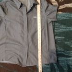 FIGS  Technical Collection Gray Shirt Button Up Scrub Top Womens XXS Photo 7